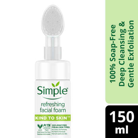 Buy Simple Kind to Skin Refreshing Facial Foam, 150 ml - Purplle