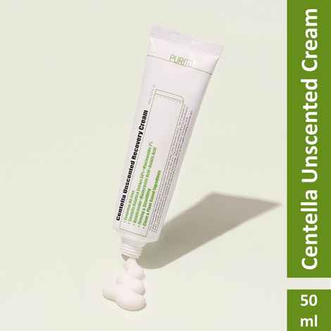 Buy PURITO Centella Unscented Recovery Cream (50ml) | Korean Skin Care - Purplle