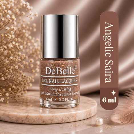 Buy DeBelle Gel Nail Lacquer Angelic Saira (6 ml) - Purplle