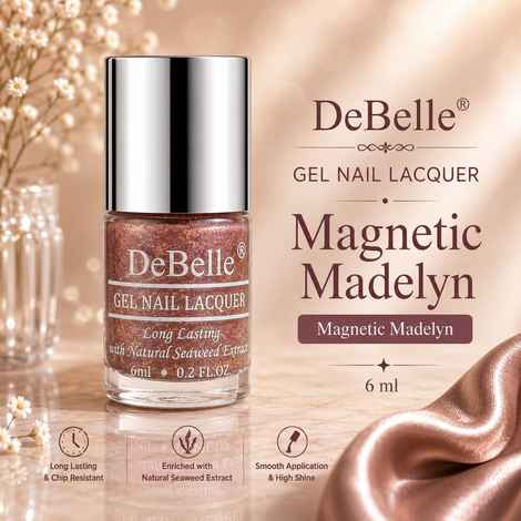 Buy DeBelle Gel Nail Lacquer Magnetic Madelyn (6 ml) - Purplle