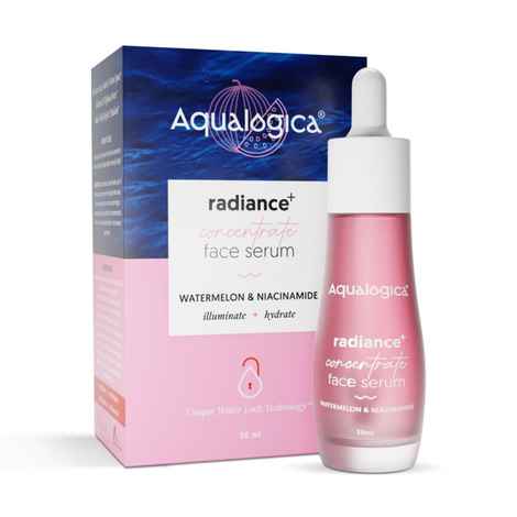 Buy Aqualogica Radiance+ Concentrate Face Serum with Watermelon & Niacinamide 30 ml - Purplle