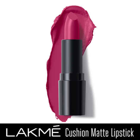 Buy Lakme Cushion Matte Lipstick, Pink Unicorn, 4.5 gm - Purplle