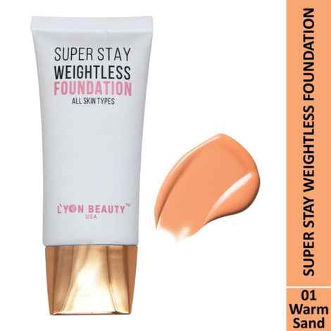 Buy Lyon Beauty USA Super Stay Weightless Foundation - Purplle