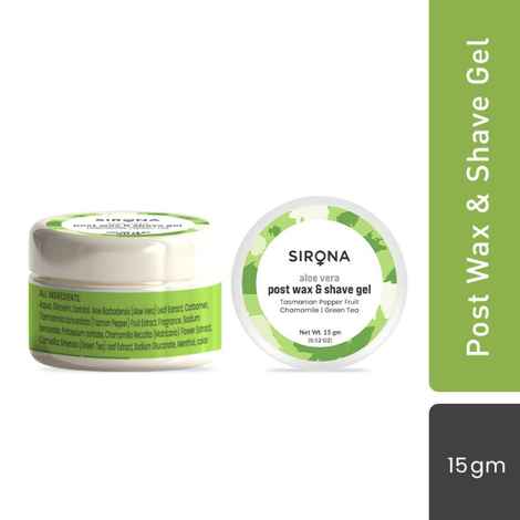 Buy Sirona Post Wax & Shave Gel - 15 gm - Purplle