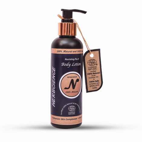 Herbcience Nourishing Pro-V Body Lotion 250ml– Certified 100% Natural by ECOCERT – COSMOS Natural