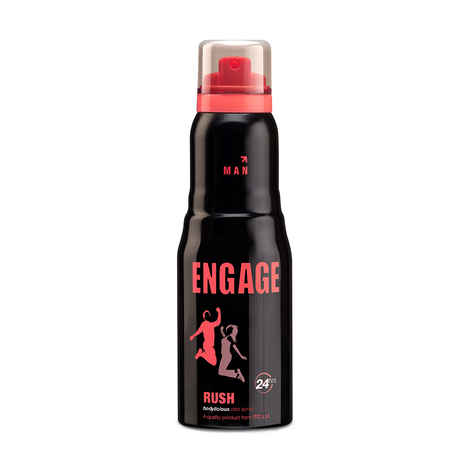 Buy Engage Rush Deodorant For Men, Fruity and Sweet , Skin Friendly, 150 ml Deo Body Spray - Purplle