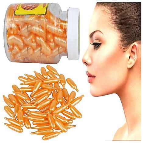 Favon SheinBeauty Be Sexy Pack of 60 Vitamin E Facial Oil Capsules(Color may vary)