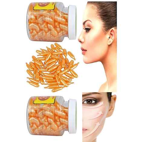 Buy Favon Pack of 2 SheinBeauty Be Sexy 60 Vitamin E Facial Oil Capsules(Color may vary) - Purplle