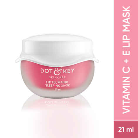 Buy Dot & Key Lip Plumping Sleeping Mask Vitamin C + E (21 ml) - Purplle