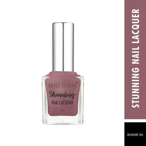 Buy Swiss Beauty Stunning Nail Lacquer 54 Expresso (10 ml) - Purplle