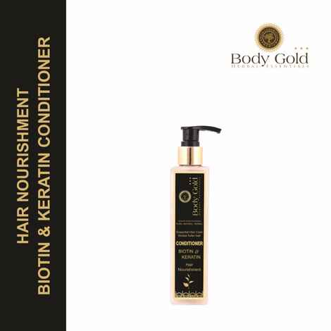 Buy Body Gold Hair Conditioner - Brazilian Keratin Therapy 200ml (Hair Condtioner) - Purplle