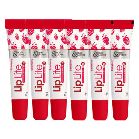 Buy Leeford Liplite Moisturizing Lip Balm with SPF-15 Combo Pack of 6 (15g Each) - Purplle