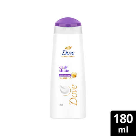 Buy Dove Daily Shine Shampoo (180 ml) - Purplle