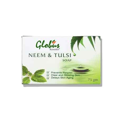 Buy Globus Naturals Neem & Tulsi Soap (75 gm) - Purplle