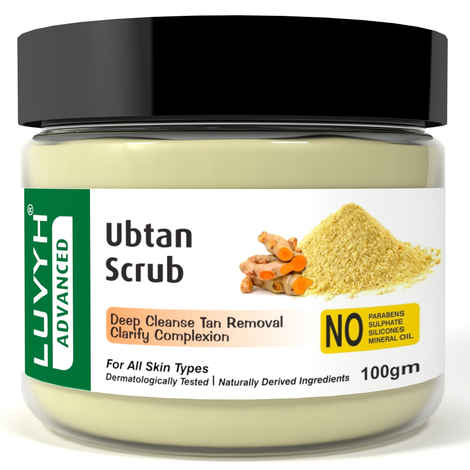 Buy Luvyh Ubtan Scrub - 100g - Purplle