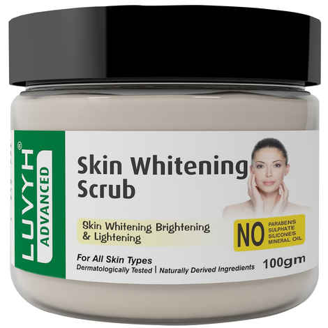 Luvyh Skin Whitening Scrub - 100g