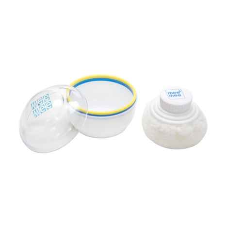 Buy Mee Mee Baby Premium Powder Puff_Blue (Blue) - Purplle