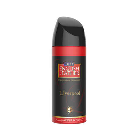 Buy NEXT ENGLISH LEATHER Liverpool Perfumed body Deodorant for Men -150ml - Purplle
