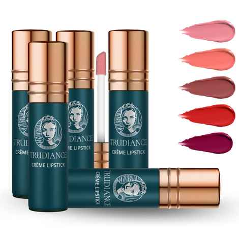 Buy TRUDIANCE From Work To Play | Transfer-Proof | Velvet Matte Finish | Cream Lipstick | Long-Lasting | Vegan | Toxin-Free with Natural Active Ingredients - Purplle