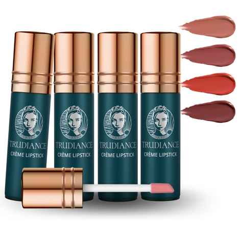 Buy TRUDIANCE Moods Of Brown | Transfer-Proof | Velvet Matte Finish | Cream Lipstick | Long-Lasting | Vegan | Toxin-Free with Natural Active Ingredients - Purplle