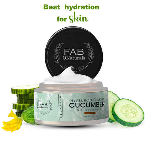 Buy FABONATURALS Face Gel Moisturizing Sunscreen - Purplle