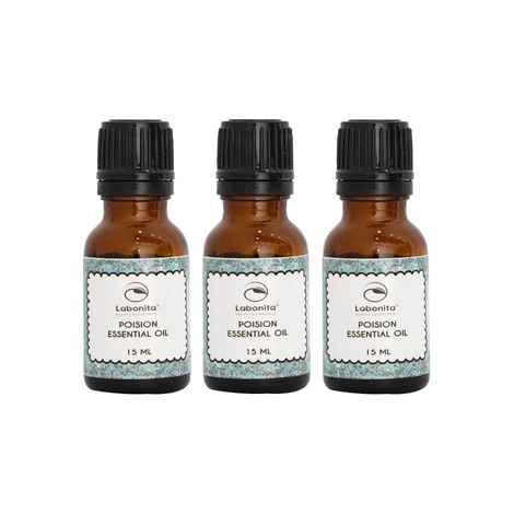 Buy Labonita Pack of 3 Labonita 100% Natural Poision Essential Oil - (15 ml each) - Purplle