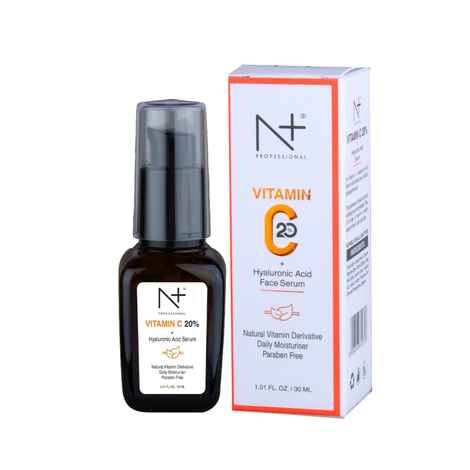 N Plus Professional Vitamin C 20% + Hyaluronic Acid Face Serum, For Anti-ageing , Brightening .