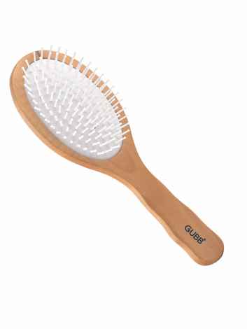 Buy GUBB Oval Hair Brush Broad GB-LH-044 ( Wooden Hues - Purplle