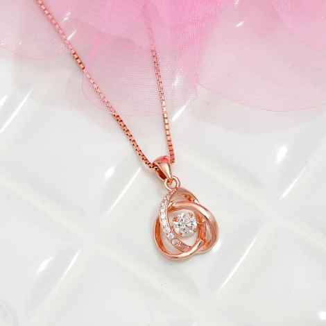 Zavya 925 Sterling Silver Chain Rose Gold-Plated | With Certificate of Authenticity and 925 Hallmark