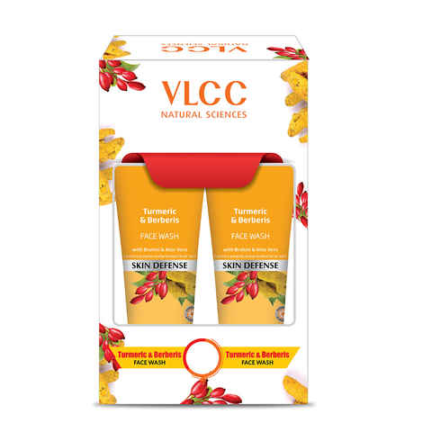 Buy VLCC Turmeric & Berberris Face Wash (150 ml) (Buy 1 Get 1 Free) - Purplle