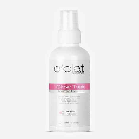 Buy e'clat superior Glow Tonic Exfoliating Facial Toner (50 ml) - Purplle