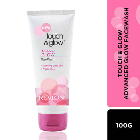 Buy REVLON TOUCH & GLOW ADVANCED GLOW FACEWASH 100 GM - Purplle