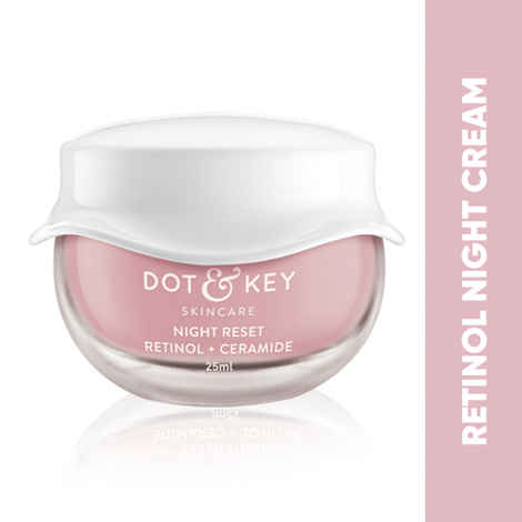 Buy Dot & Key Night Reset Retinol + Ceramide Cream - Purplle