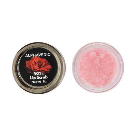 Alphavedic Rose Lip Scrub