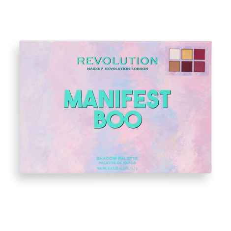 Buy Makeup Revolution Power Eyeshadow Palette Manifest Boo 6.6 GM - Purplle
