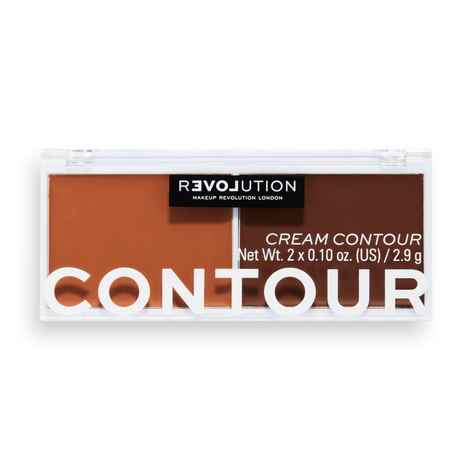 Buy Makeup Revolution Relove Cream Contour Duo Dark 5.8 GM - Purplle