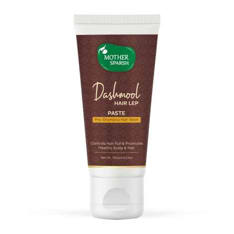Mother Sparsh Dashmool Hair Lep Paste 2-In-1 Oil-In-Indian Hair Mask To Control Hair Fall- 100gm