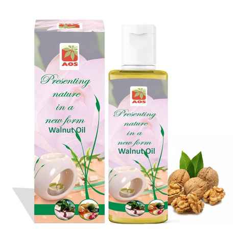 Buy AOS Products 100% Pure walnut oil - 100 ml - Purplle