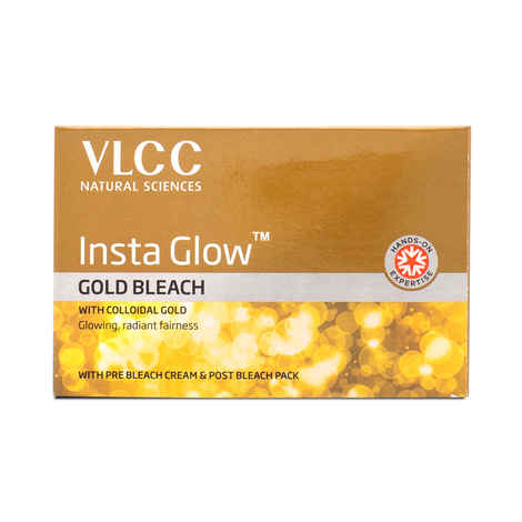 Buy VLCC Insta Glow Gold Bleach (402 gm) - Purplle