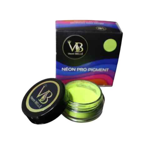 Buy Veoni Belle Neon Lemon Light Green Eyeshadow Pigment For Eyemakeup - Purplle