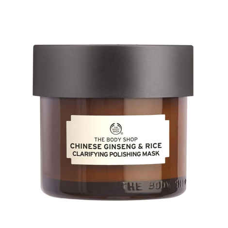 Buy The Body Shop Chinese Ginseng And Rice Clarifying Polishing Mask, 75Ml - Purplle