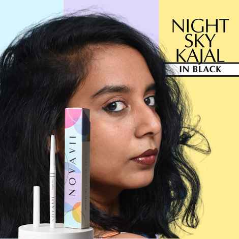 Buy Novavii Night Sky - Kajal - Black - Purplle