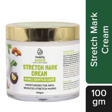 Buy Healofy Naturals Anti-Stretch Marks Cream, 100gm | Moisturizes the Skin, Reduces Stretch Marks - Purplle