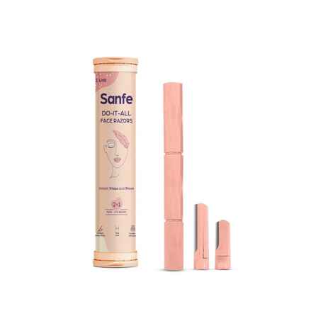 Sanfe Do-It-All Face Razors - with Dual Blade | Sanfe Face razor for women facial hair