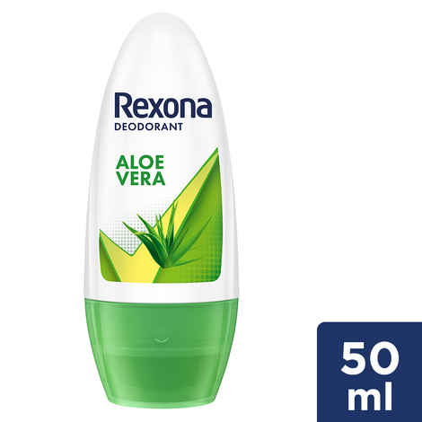 Buy Rexona Aloe Vera Underarm Roll On Deodorant For Women, 50 ml - Purplle