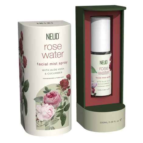 Buy NEUD Rose Water Facial Mist Spray for Refreshed and Toned Skin - 1 Pack (100 ml) - Purplle