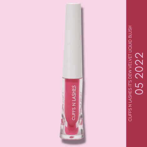 Buy Cuffs n Lashes It's Dew Velvet Liquid Blush, 2022 05, 5 ML - Purplle