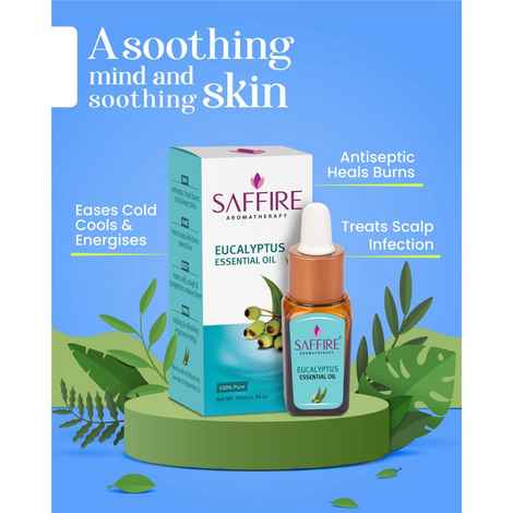 Buy Saffire Naturals Essential Oil-Eucalyptus (10ml) - Purplle