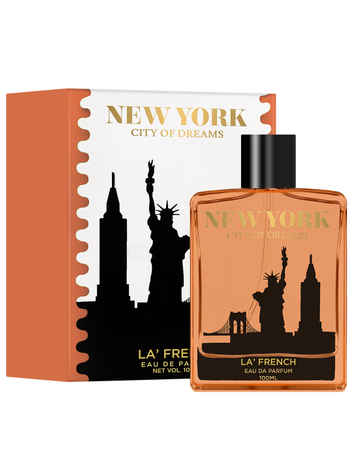 Buy La French New York City of Dream Eau De Parfum, 100 ml - Purplle