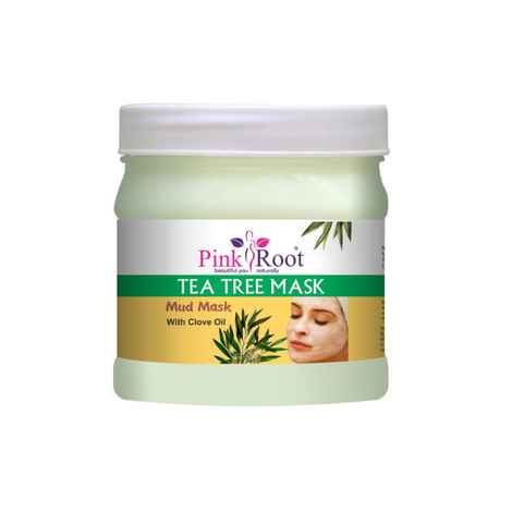 Buy Pink Root Tea Tree Mask With Clove Oil 500gm - Purplle